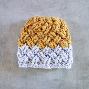 Crochet Hat Pattern, Messy Bun Crochet, Chunky Crochet, Beanie Crochet Tutorial, Easy Hat Crochet, Winter Crochet Hat, Digital Pattern, DIY image 2