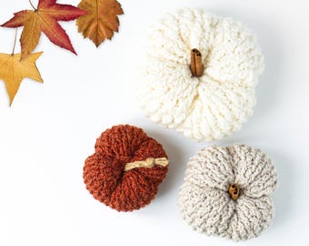Crochet Pumpkin Pattern PDF | Beginner-Friendly Video Tutorial | Fall Home Decor, Cozy DIY Crochet Project