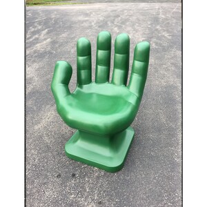 Vintage hand shaped chair sale