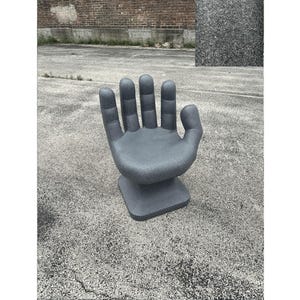 Concrete hand chair sale