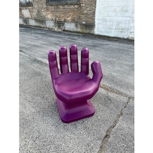 Hand shaped cheap swivel chair