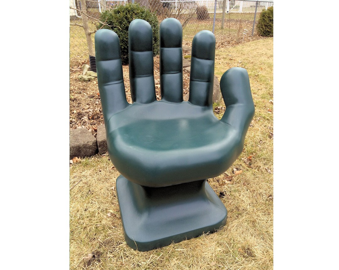 Dark Green RIGHT Hand Shaped Chair 32 Tall Adult Size Etsy