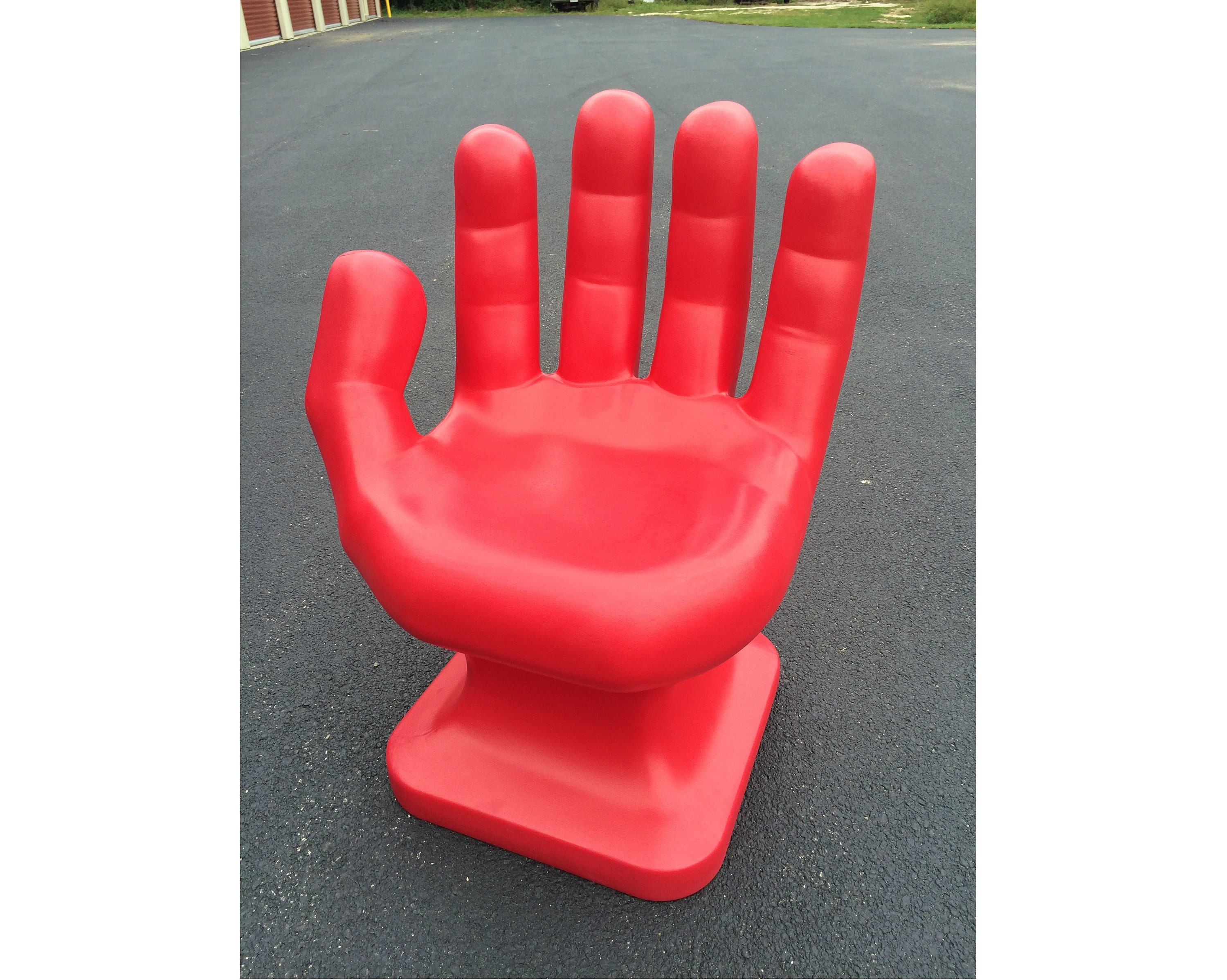Red LEFT Hand Shaped Chair 32 Tall Adult Size 70 s Retro EAMES Icarly NEW Etsy Israel