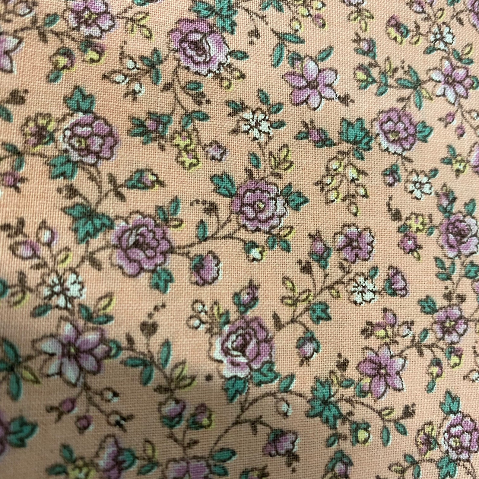 Genuine Vintage Quilting Cotton Fabric Etsy