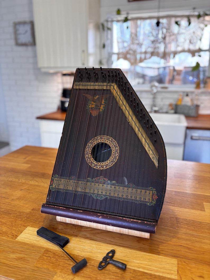 Zither Sound Box Antique Menzenhauer’s Zither 1800’s 1900’s - Etsy
