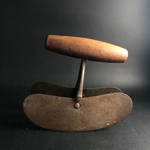 Antique primitive 2 blade food chopper