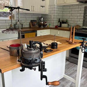 Old Auto knitter and bobbin winder