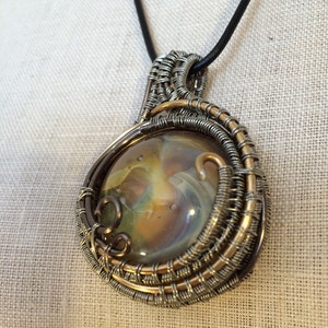 Wire Wrapped Glass Cab image 6