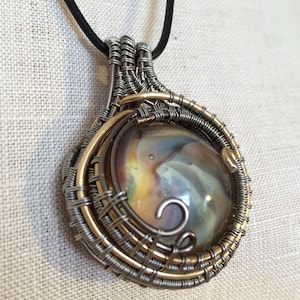 Wire Wrapped Glass Cab image 4