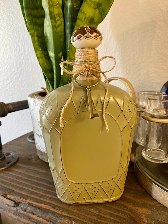Empty Crown Royal Bottle Etsy