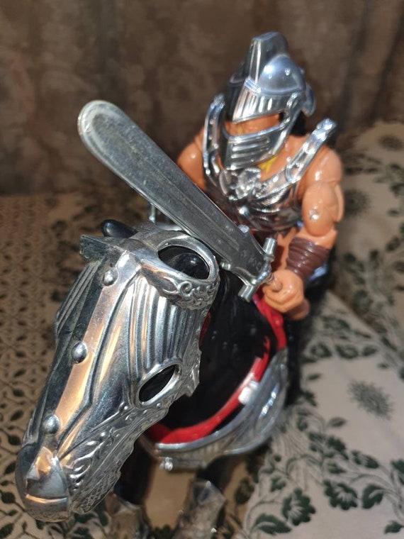 Figurine Conan + Cheval Thunder Battle Stallion Hasbro – Collection Vintage