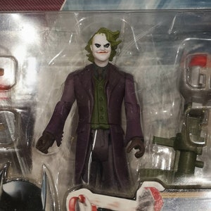 2008 The Dark Knight movie Joker figure boxed.