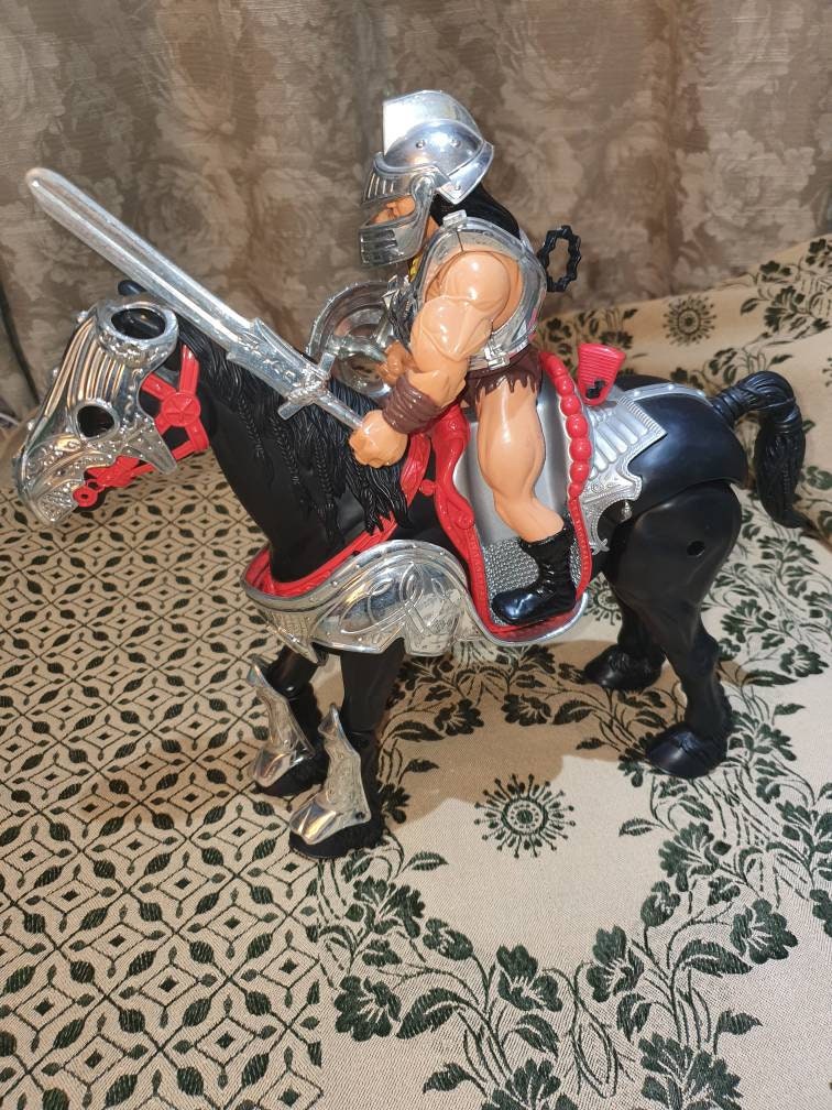 Figurine Conan + Cheval Thunder Battle Stallion Hasbro