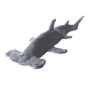 Hammerhead Shark Ceramic Ornament, Hammerhead Shark Ceramic Sculpture