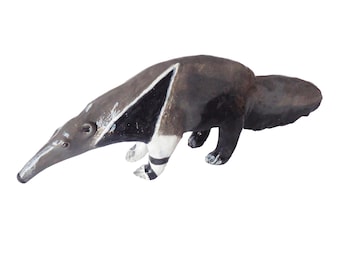 Giant Anteater Ceramic Ornament - Hand Built in UK