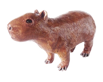 Capybara Ceramic Ornament, Capybara Ceramic Sculpture