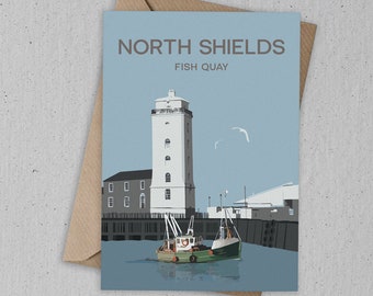 North Shields Art Card