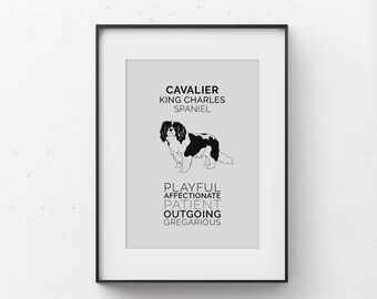 Cavalier King Charles Spaniel Art Print