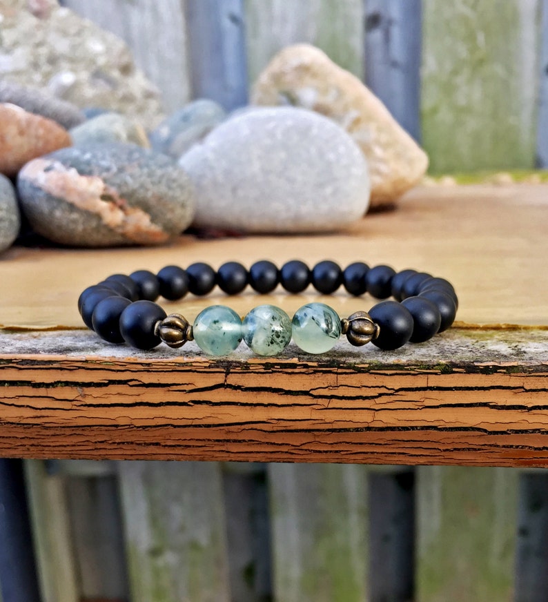 Genuine Healing Bracelet for Anxiety Depression Relief Matte Etsy