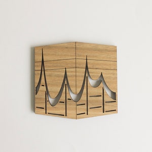 Kaaba | Wood Laser Cut | Islamic Gift | Hajj Gift