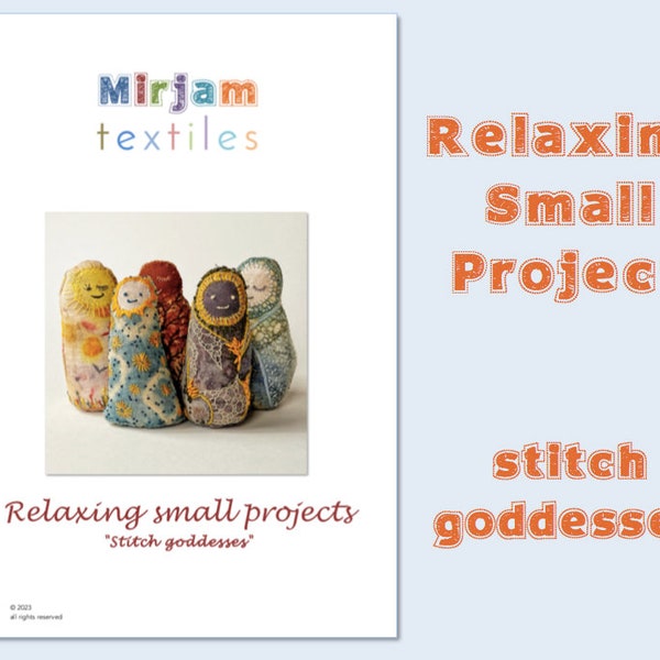 Relaxing Small Projects: stitch goddesses