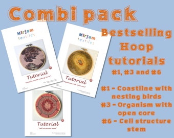 Set of 3 bestselling tutorials, 1, 3 and 6