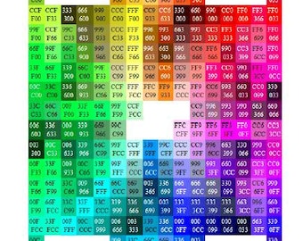 Different Shades of Red Color Chart With 30 Different Hex Color Codes ...