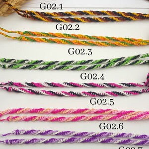 Friendships bracelets Handmade from thailand Unisex friendship bracelets Summer gifts Boho and hippie bracelets Bohemian Lot. (G02)