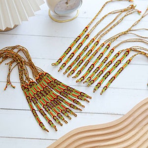 Friendship Bracelets Handmade Woven Hippy Boho/Best friend gift/Woven Bracelet (P01)