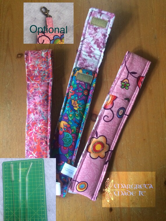 Padded and Quilted Pouch With a Glass Straw and Brush Included Etsy