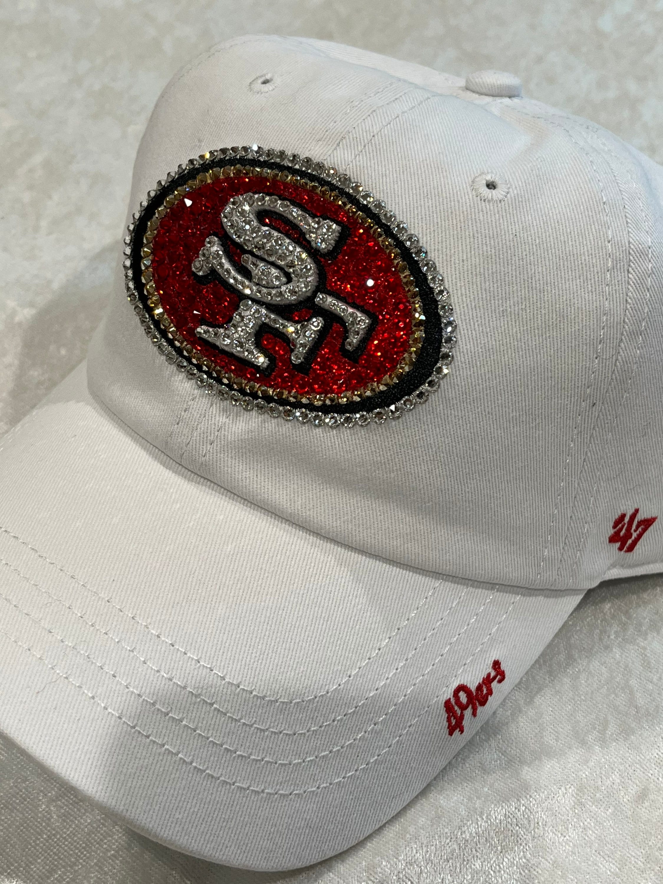 SF Bling Hat - Never Worn San Francisco GIANTS Black Bling Hat: Hand-jeweled SWAROVSKI  main image 3