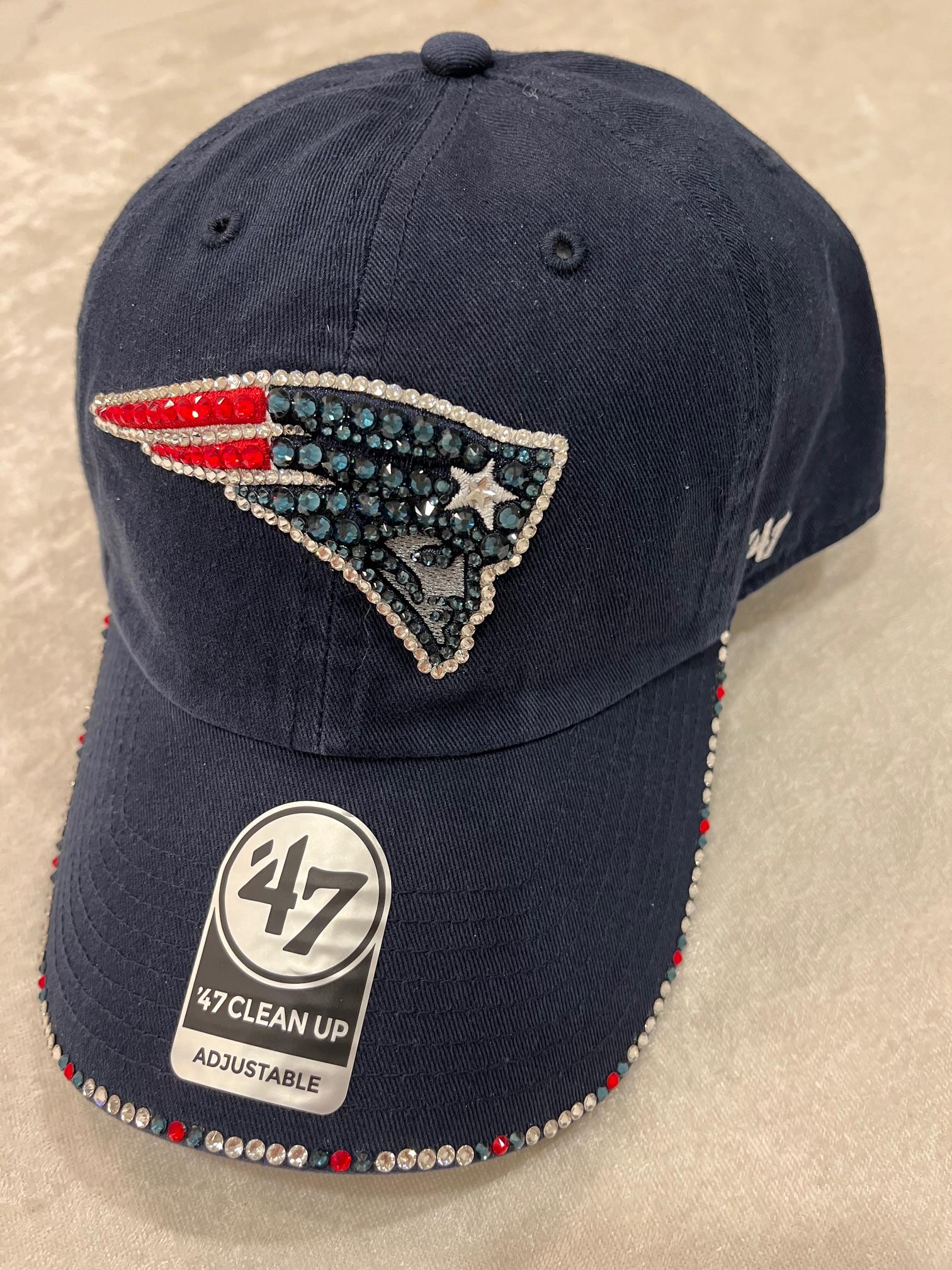 New England Patriots Bling Hat - Etsy display picture 1