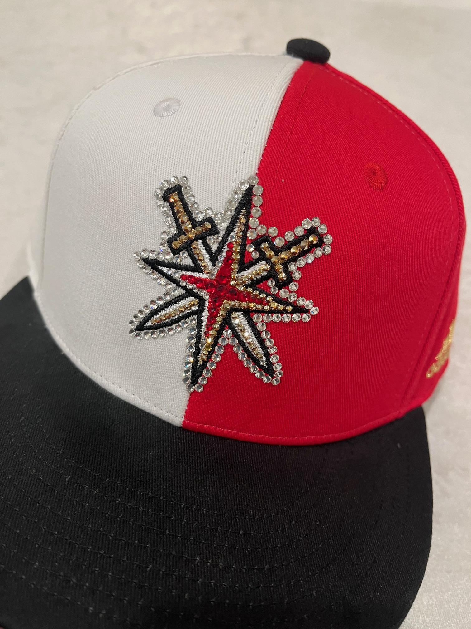 VEGAS GOLDEN KNIGHTS Hat: Hand=jeweled With Swarovski  display picture 2