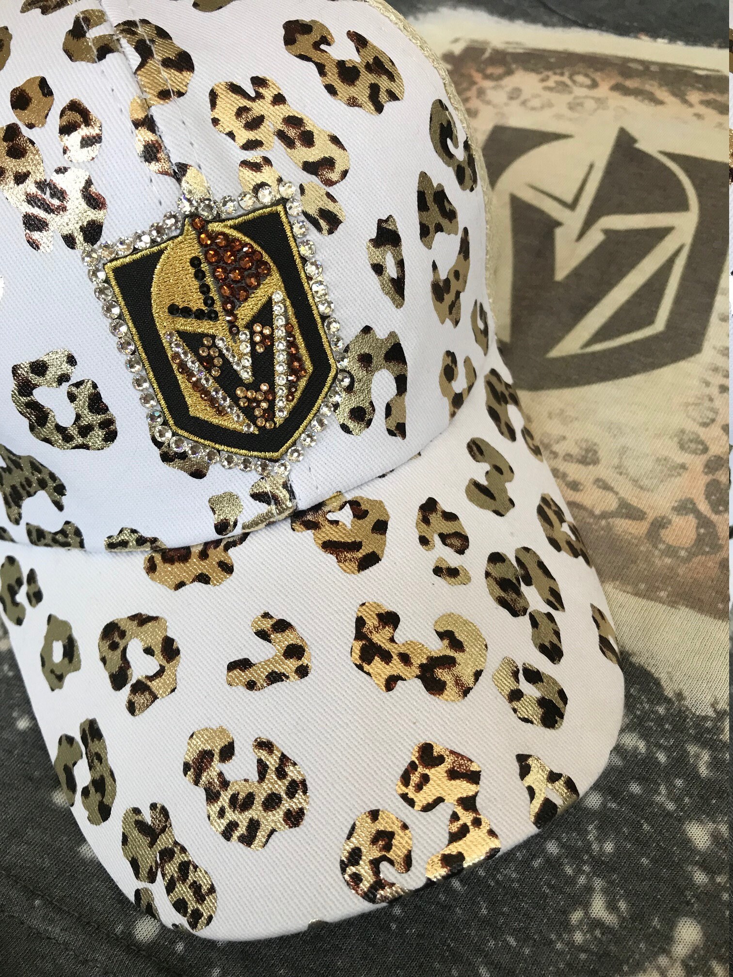 VEGAS GOLDEN KNIGHTS Hat White Gold 