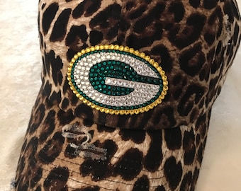 ?? Green Bay Packers Embellished Women\'s Cap with Large Packers Scarf Green Bay Packers NFL Team Apparel Women main image 4
