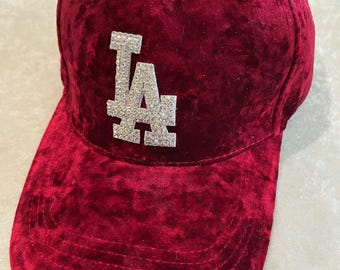 LA Velvet Bling Hat - Etsy display picture 1