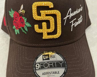 SD PADRES Bling Hat Women
