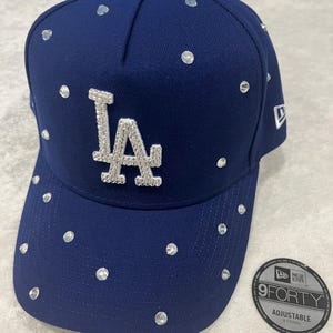 Dodgers Rhinestone Cap 9forty - Etsy