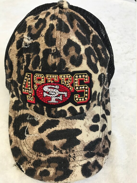 San Francisco 49ERS Leopard BLING 