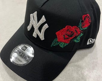 Jewled Rhinestone fitted hat