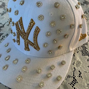 【THE CAP限定】NEWERA 9FIFTY RHINESTONE Fitted Rhinestone Embellished New Era Cap – clouded