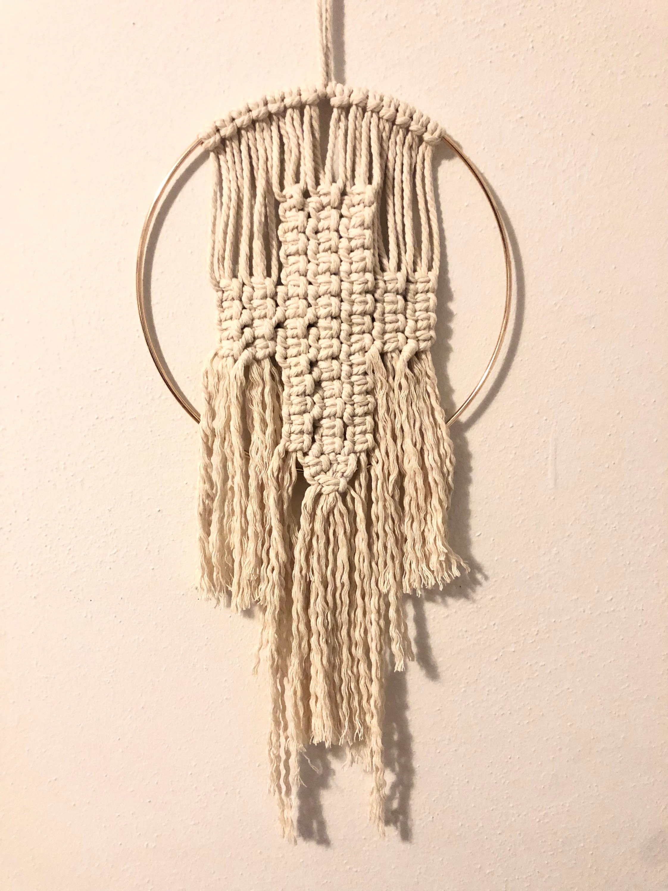 Macrame Cross Wall Hanging Decorative Cross Etsy