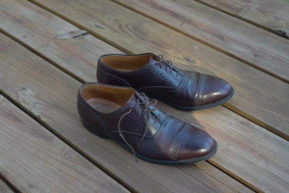 Alden Medallion Cap Toe Bal Burgundy Calfskin 908 US … - Gem