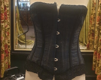 Dark Blue Corset