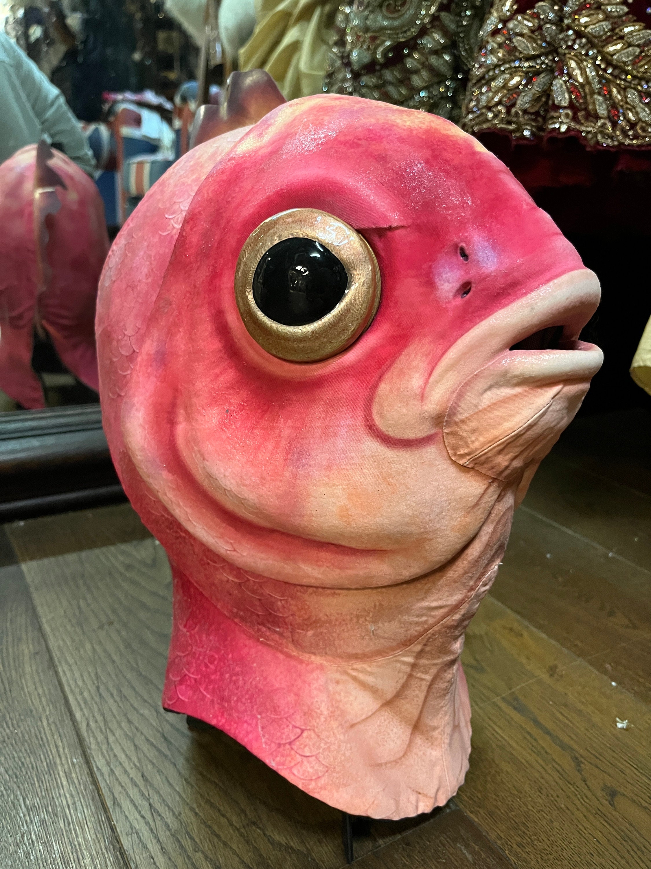 Fish Headpiece prangsta Costume Original, image size:2250x3000