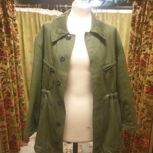 Vintage Green Coat