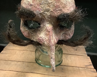 Abstract mask coraline inspired