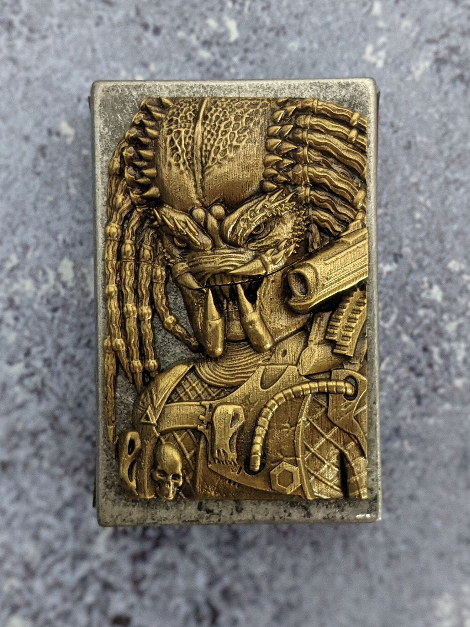 Brass Emblem for Lighter, Matchbox, Cigarette Case, Predator