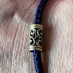 set of 2 pieces -brass bead \  lanyard for keys\ custom bead \  pandora beads\   lanyard for keys