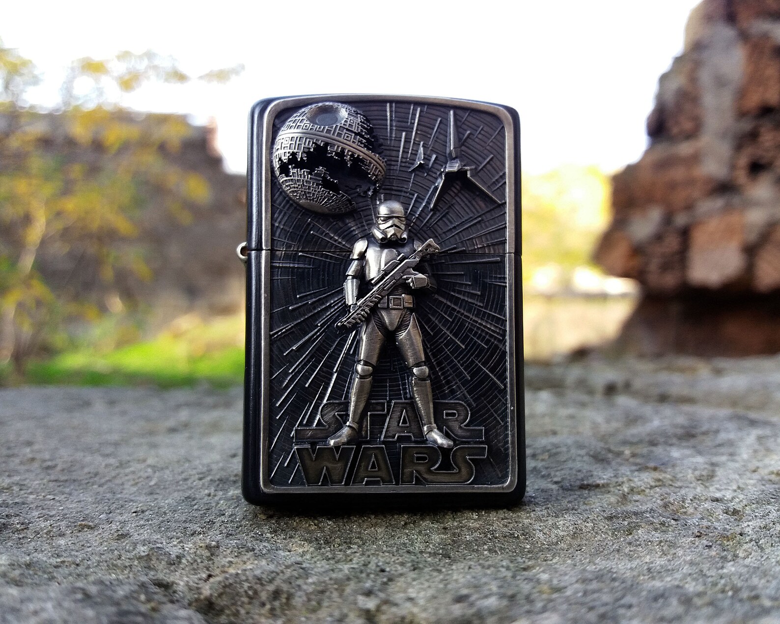 Zippo Lighter Star Wars Silver Storm trooper collectible Etsy